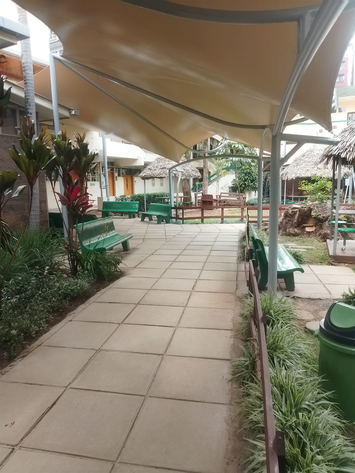 Walkway Shades